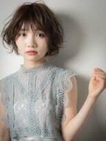 カバーヘア ブリス 川口(COVER HAIR bliss)&nbsp;インナーグレージュカラーマッシュパーマ204t川口20代30代40代