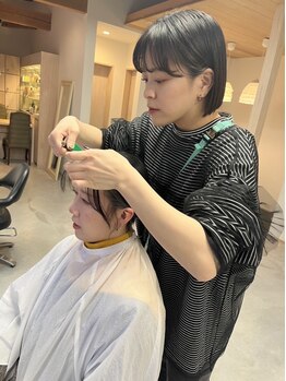 ボブなら【stylist：安平　奈央】にお任せ☆丁寧なカウンセリングで大胆スタイルチェンジも安心♪