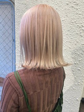 アフターニュース 新潟(afternews) ベージュ/ダブルカラー/ケアブリーチ/髪質改善/駅南