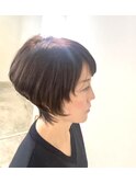 垢抜けショートボブ