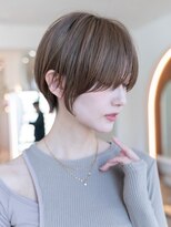 イオ 本厚木(io)&nbsp;大人かわいい丸みショートナチュラルカラー似合わせカット