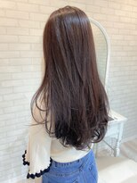 マーリャヘアー(mallia hair)&nbsp;レイヤースタイルレイヤーカットロングレイヤー小顔スタイル
