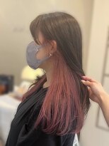 ピピバイヨーク(pipi, by yoke.)&nbsp;インナーカラー/ピンク