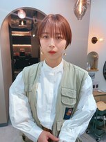 シビバイレボ(CIBI by revo)&nbsp;地毛風カラー/ナチュラルレイヤーカット/ショートボブ[船橋]