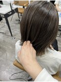 白髪ぼかしハイライトイルミナカラー池袋