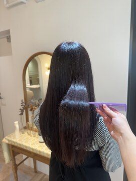 アンド ラ ブランシュ(&.La Blanche) セミディ/シアーカラー/ショートヘア/姫カット/魅力倍増カール