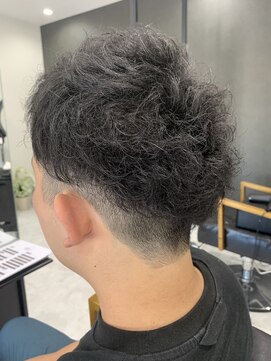 ディティール(Detail) 2ブロック×パーマ風ジェットモヒカン