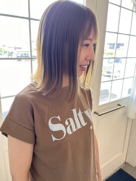 カノエ 博多ミスト店(canoe) 艶髪/髪質改善縮毛矯正/寒色系/ボブ