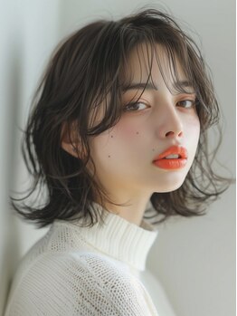 ヘアーガーデン アストレア(HAIR GARDEN ASTRAEA)の写真/透き通るような柔らかい色味と抜群の手触り☆シンプルなヘアスタイルに艶感や深みを与えてくれます！