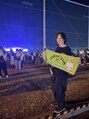 ラポールサロンハナレ 新浦安(Rapport salon HANARE)&nbsp;音楽も大好きなのでよくフェスにもいきます！