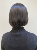 【morio成増/一戸】大人かわいい黒髪ツヤ感ボブ