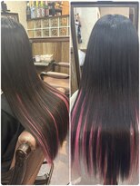 ディー エメ(D-aimer-)&nbsp;ピンクインナー（フラッシュピンク）のエクステ