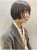 前上がりボブ