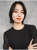 〈s23〉大人ショートハイライト髪質改善キッズカット前髪30代40