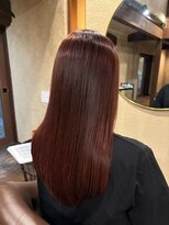 穀雨(Kokuu)&nbsp;大人シアーベージュミニウルフボブミディアムレイヤー