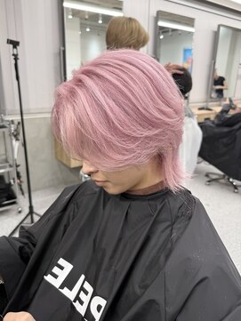 メンズペレ 渋谷(MEN'S PELE) スペインカール/スパイキーショート/ブルーブラック/渋谷