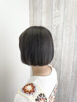 シエル 立川店(CIEL) グレージュカラー×ミニボブ【CIEL×maki】