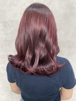 ルノン(LUNON)&nbsp;暗めカラーグランマッシュデザインカラーフェイスフレーミング