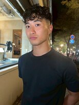 メリケンビューティーパーラー コウベ(MERICAN BEAUTY PARLOR KOBE) メンズカットスキンフェードスペインカールパーマショート