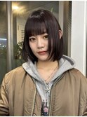 チョコブラウンボブ