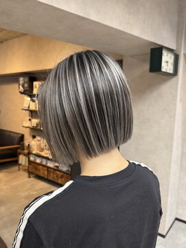 サニー 渋谷(SUNNY) バレイヤージュ、ハイライト、レイヤーカット、ダブルカラー