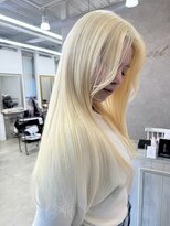 リノート バイ エゴル 太田川(Linoet by ENGOL)&nbsp;抜きっぱなしブロンド/ハイトーンカラー