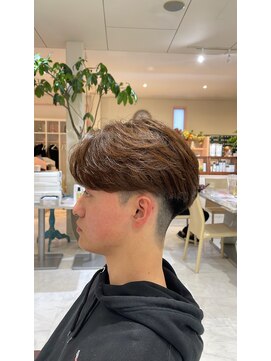 ワークスヘアーメンズ(WORKS HAIR MEN'S) ニュアンスフェザーパーマ