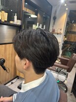 クート オム 南浦和(ku-to homme)&nbsp;流れる質感で魅せるナチュラルマッシュ