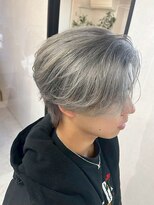 ヘアメイク アリープ(HAIR MAKE ALEAP)&nbsp;メンズカット/ブリーチ/ホワイトシルバー