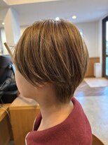 カノエ 山口小郡店(canoe)&nbsp;マッシュショート×ベージュカラー