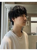シャドウパーマ×マッシュショート