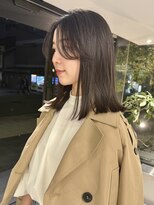 セン(cen)&nbsp;ミディアムボブ/大人ストレートボブ