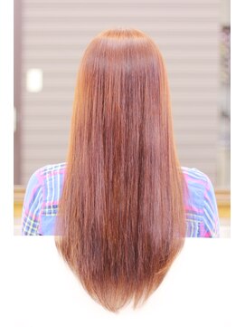 美容室 ドリームスタイル 【極潤】大人のロング髪×ブリックモーブカラー