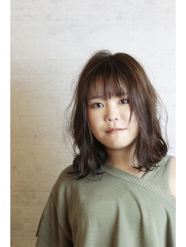 アンクス(anx) 大人かわいい無造作ウェーブ