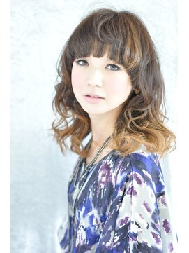 ヘアーアンドエステティック ヴェリス(hair&esthetic Velis) 【Velis】カジュアルハイライトマッシュレイヤー♪