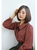 艶髪ボブ