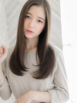 【ROMA】綺麗に伸ばせる/髪質改善/ナチュラル艶ストレートロング