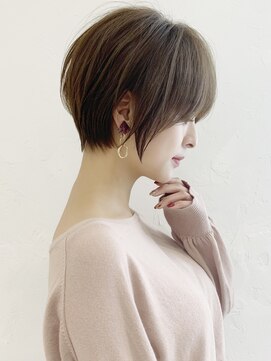 アンド ストーリーズ(&STORIES) 耳掛けショート/大人可愛い/ショートボブ/ハンサムショート/江角