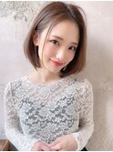 【Lond  Alexia】柴田知亜希　前髪なし◎大人っぽ美人ボブ