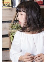 ミエル ヘア 新宿(miel hair)&nbsp;〈mielhair新宿〉愛され艶ボブ　酸熱トリートメント