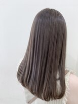 ビューバイネオリーブ 用賀店(Beau'r by neolive)&nbsp;テラコッタデジタルパーマくすみブルー韓国マッシュミニウルフ