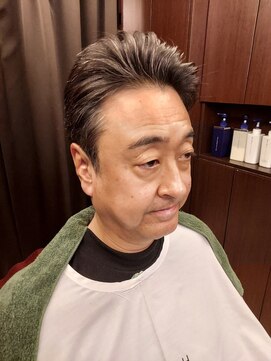 バーバーリング メソッド(BARBERING METHOD) サイドバック調　ビジネスマンヘア