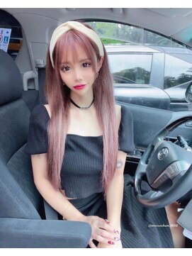 アンク クロス 吉祥寺店 柔らかpink×milk tea beige