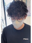 波巻きスパイラルパーマ