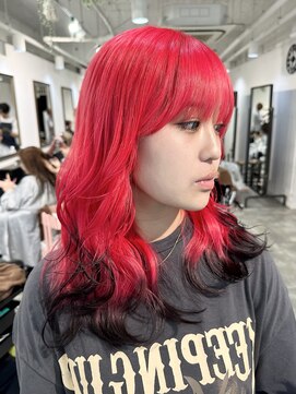 イリ 梅田(ili) 【kento限定カラー】ビビットレッド/エンドカラー