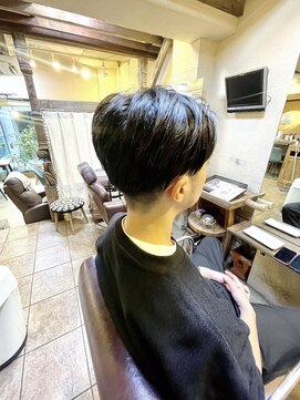 アックスピュア(axe pure) オシャレなメンズのマッシュツーブロック