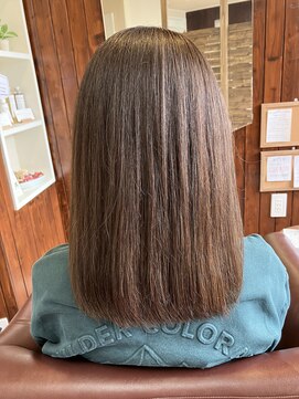 ナオス(NAOS) 傷ませないカラー/20代30代/セミロング/髪質改善