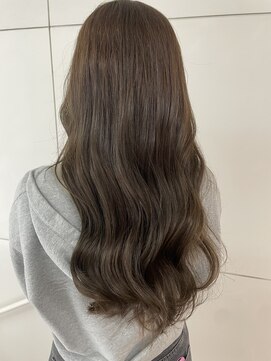 クララ サカエ(CLALA Sakae LA.DONNA group) ブリーチなしオリーブブラウン