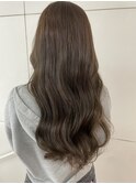 ブリーチなしオリーブブラウン