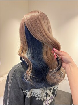 ベレーザ 渋谷(BELEZA) 7117ニュアンスカラーハイトーングラデーションインナーカラー